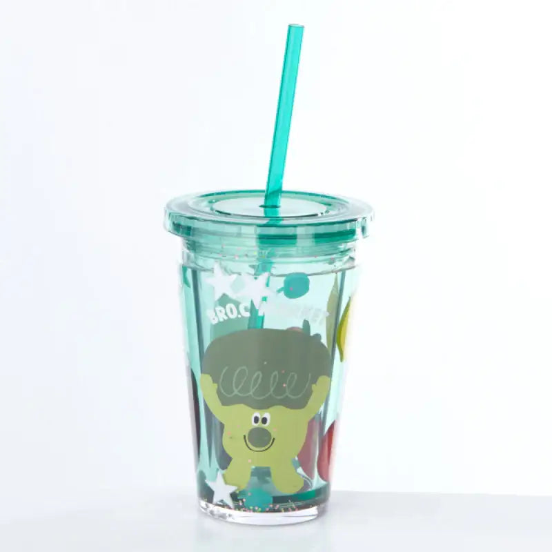 Butter - BT Broccoli Friends Straw Tumbler - Modern House - Home & Living - Harumio