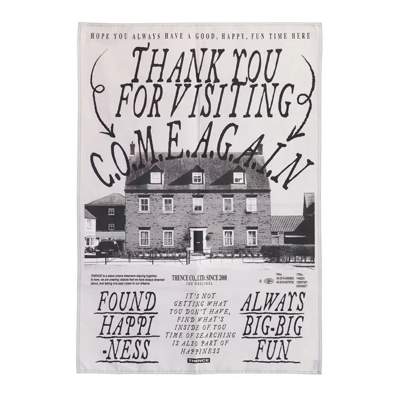 THENCE - Fabric Poster Come Again - THENCE - Accessories - Harumio