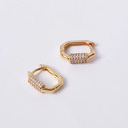 OST - POPTS Collection Basic Octagonal One-Touch Earrings - OST - Jewelry - Harumio