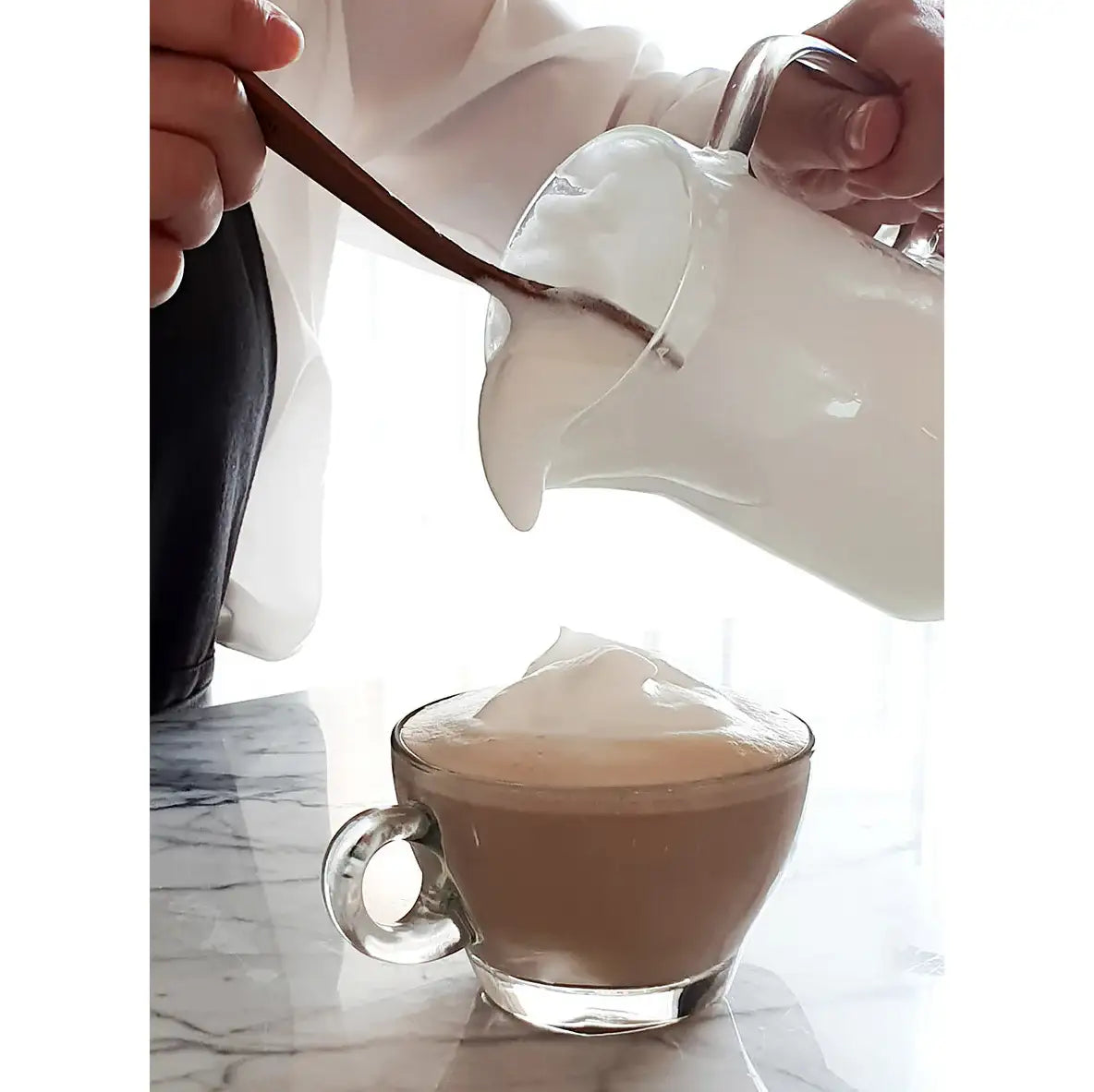 Mari Steiger - LUMI Electric Dual Milk Frothier - Mari Steiger - Home & Living, Accessories - Harumio