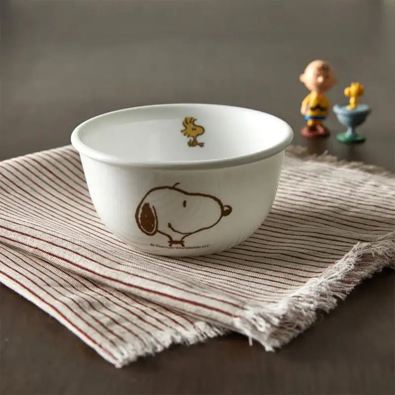 Corelle x Peanuts - Snoopy Friends - Rice Bowl - Modern House - Tableware - Harumio