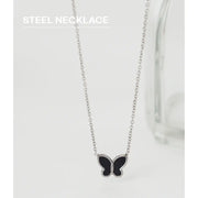 OST - Black Butterfly Necklace - OST - Jewelry - Harumio