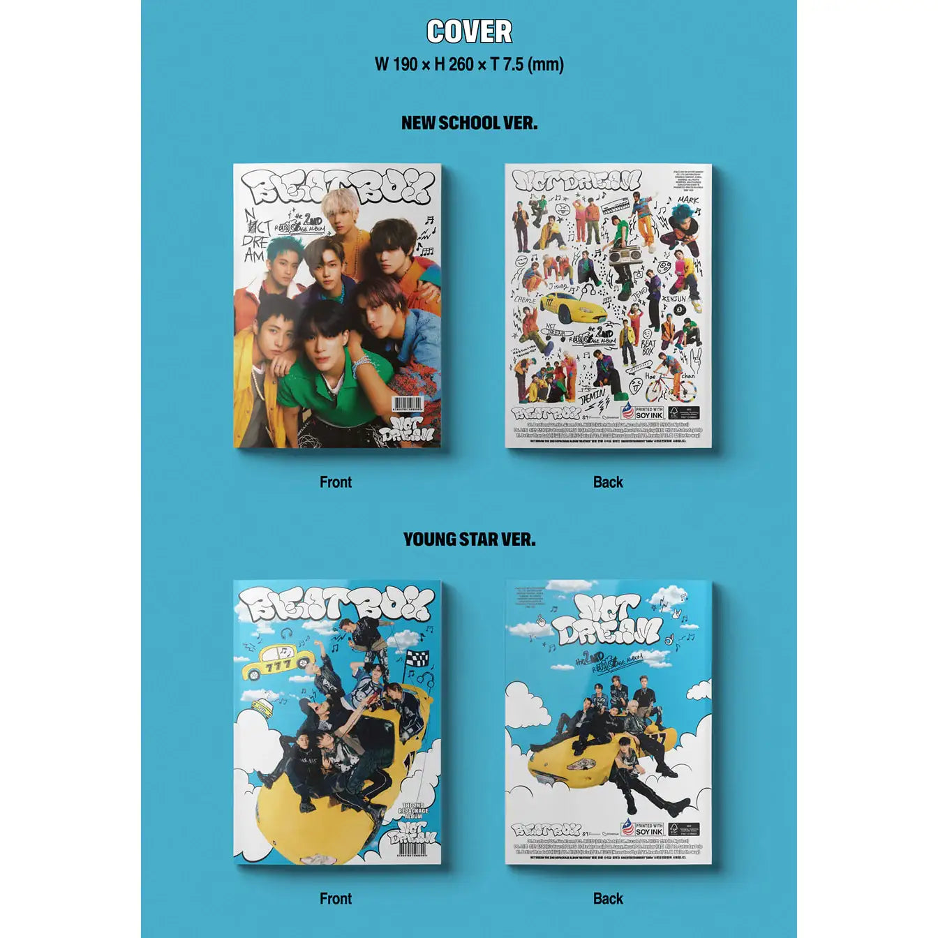 NCT DREAM - 2nd Album Repackage - Beatbox Photo Book Version (Random) - NCT DREAM - Album - Harumio