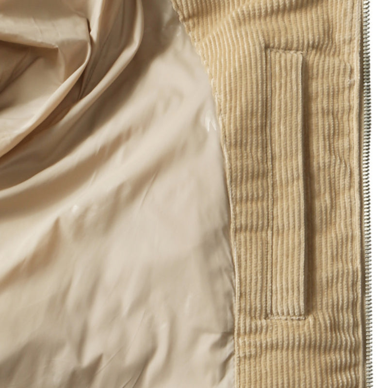 MLBKorea x Dawn - Corduroy Base Short Padded Jacket