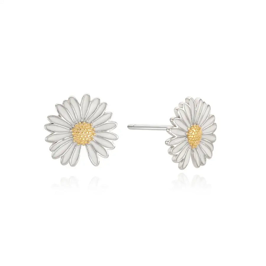 OST - Slit Daisy Silver Earrings - OST - Jewelry - Harumio