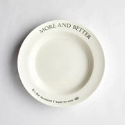 Korean Mine Lettering - Pasta Bowl - Modern House - Bowls - Harumio