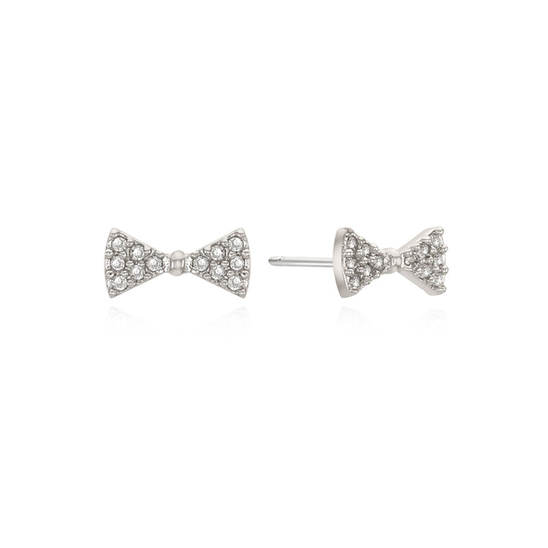 OST - Petite Silver Ribbon Earring
