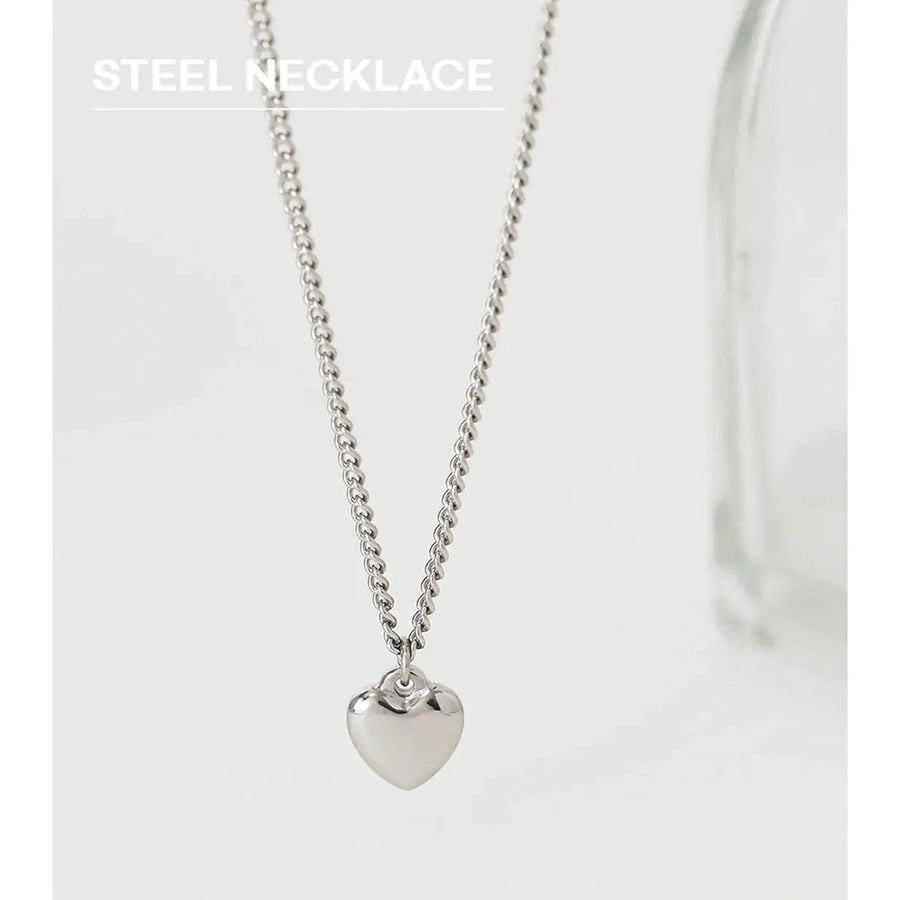 OST - Volume Heart Necklace - OST - Jewelry - Harumio
