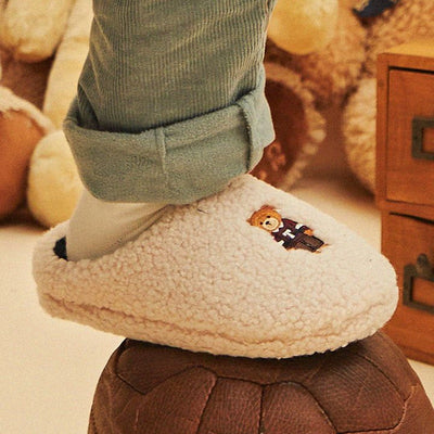 SHOOPEN x Teddy Island - Kids Curly Room Shoes