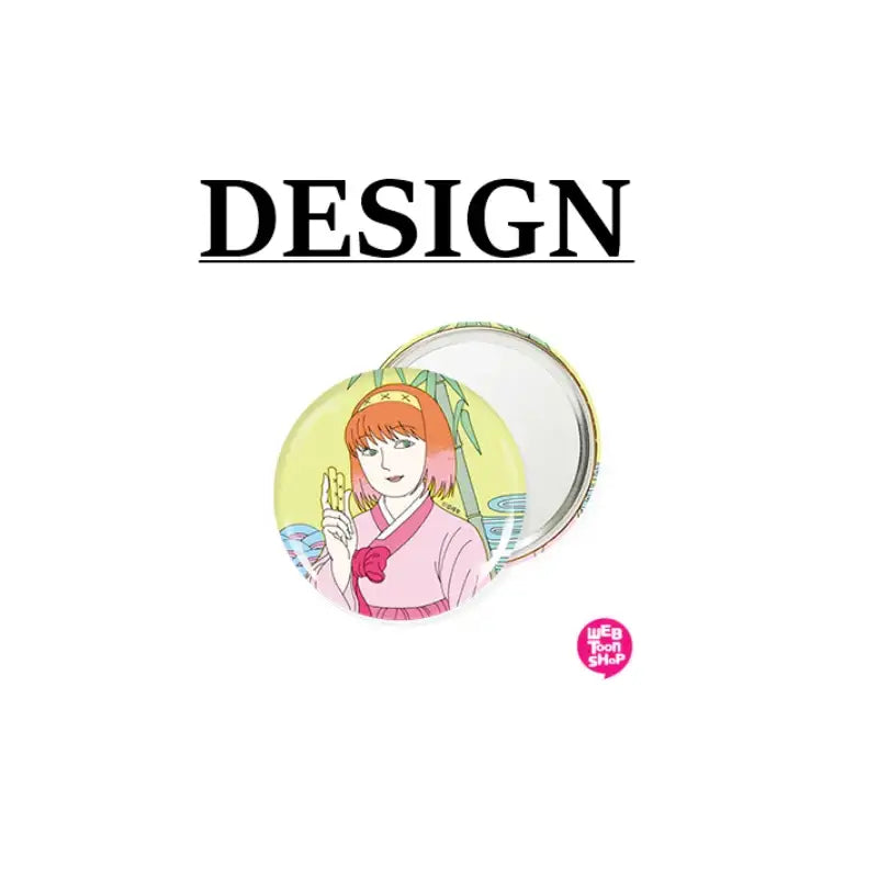 The Yutnolist - Round Pin Mirror - Webtoon Shop - Mirror - Harumio