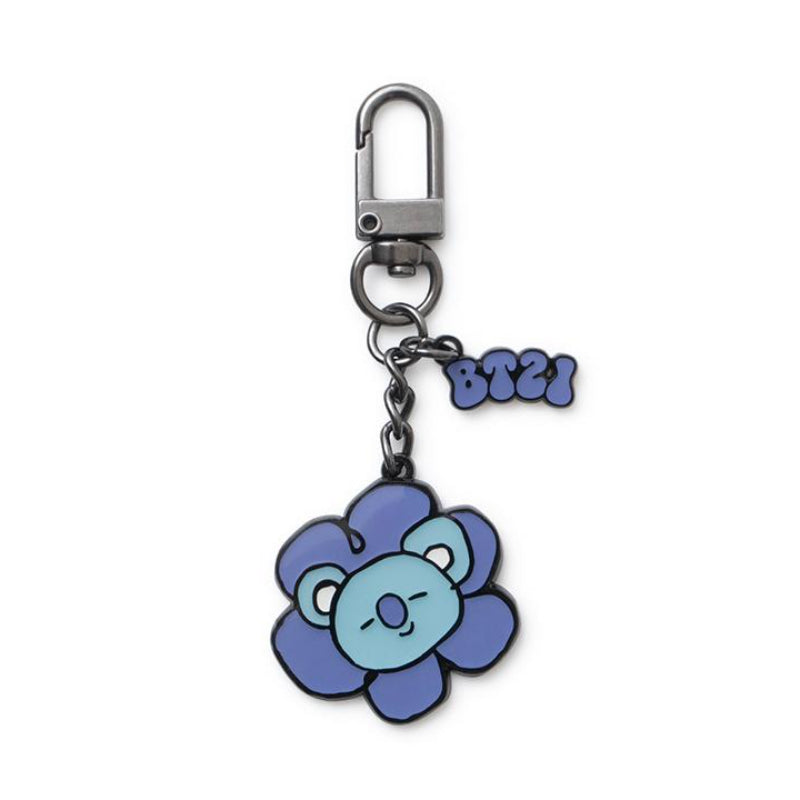 BT21 - Flower Metal Keyring - Koya