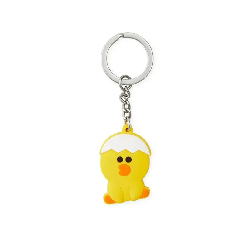 Line Friends - Mini Sally Silicone Keyring - Line Friends - Keyring - Harumio