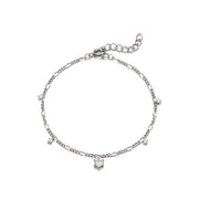 CLUE - Shining Cubic Silver Bracelet - CLUE - Jewelry - Harumio