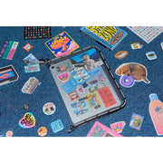 THENCE - Wacky Wise Life Glitter Clear Sewing Multi Case - THENCE - Pouches - Harumio