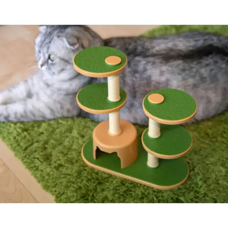 Molang - Miniature Cat Tower - Molang - Figures - Harumio