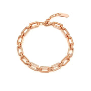 OST - Link Chain Rose Gold Bracelet - OST - Jewelry - Harumio