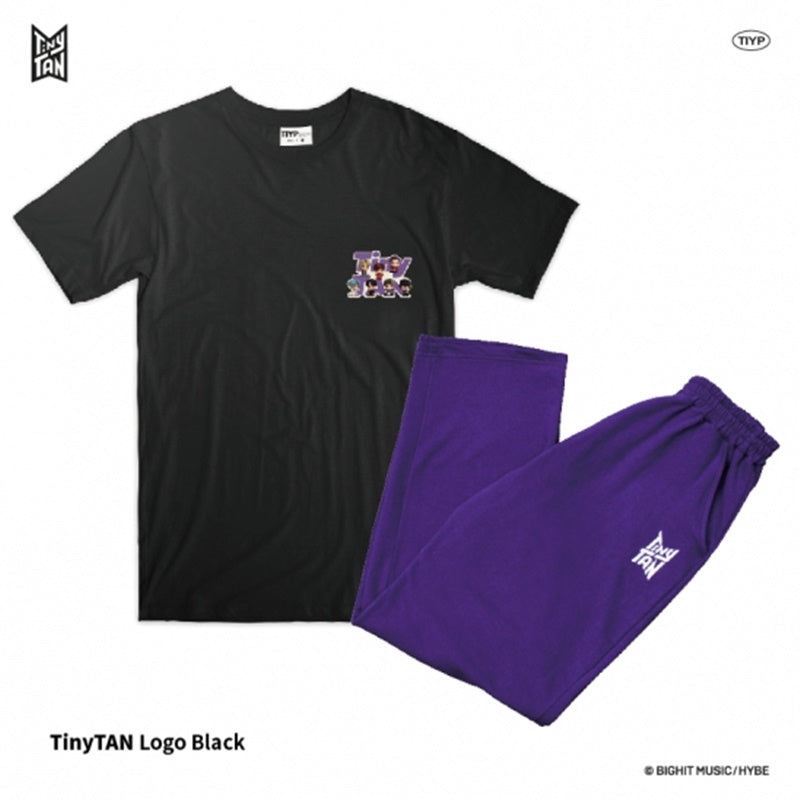 BTS - TinyTAN x TIYP - Logo Black Pajama