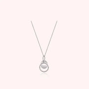 CLUE - Double Circle Silver Necklace - CLUE - Jewelry - Harumio