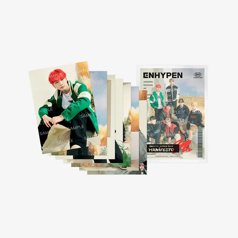 ENHYPEN - MANIFESTO - Mini Poster Set - ENHYPEN - Posters - Harumio