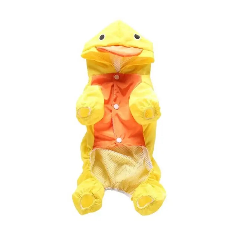 Yog!ssw - Pet Duck Raincoat - Jungle Monster - Pet raincoat - Harumio