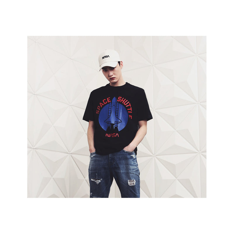 Siero x NASA - Space Shuttle T-Shirt - Black