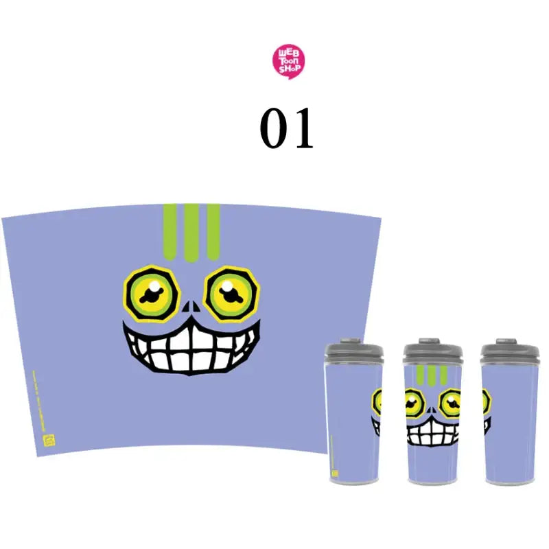 Natural Born Idiots - Tumbler 500ml - Webtoon Shop - Tumbler - Harumio