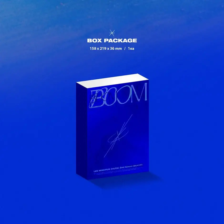 Lee Min-hyuk (HUTA) - BOOM : 2nd Full Album - Lee Min-hyuk (HUTA) - Album - Harumio