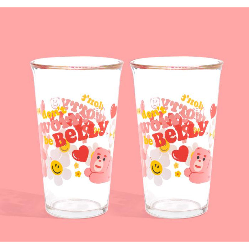 Wiggle Wiggle x Bellygom - Glass Cup Set