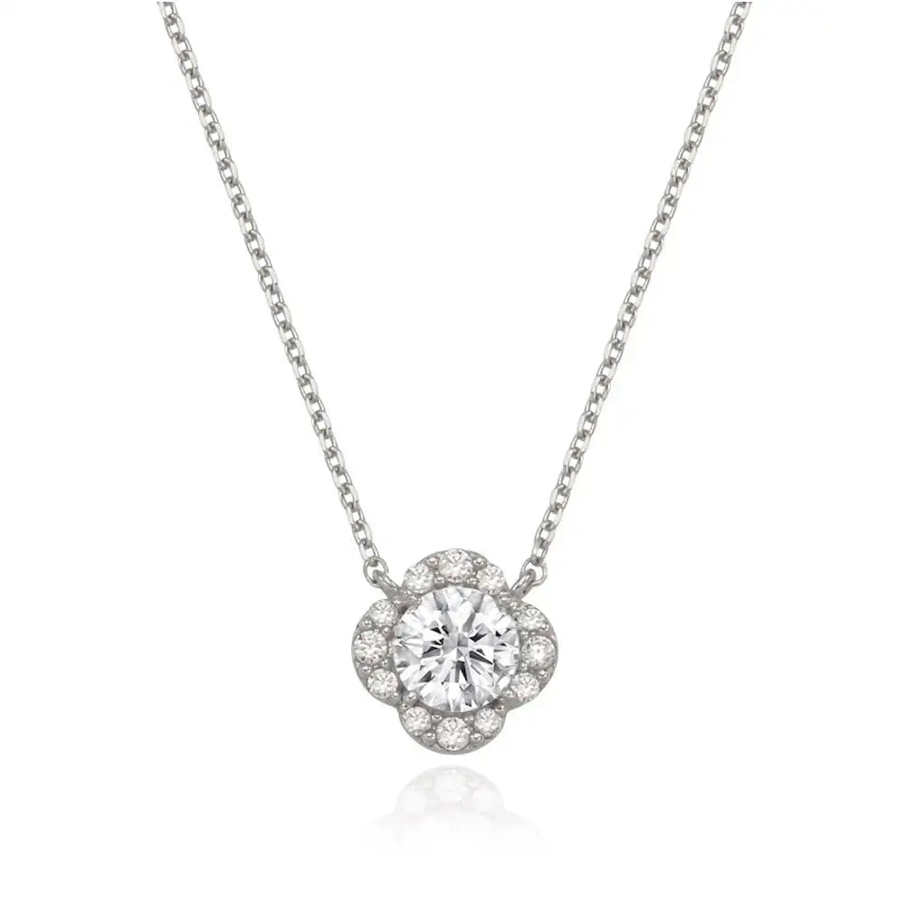 OST - Lucky Shine Clover Necklace - OST - Jewelry - Harumio