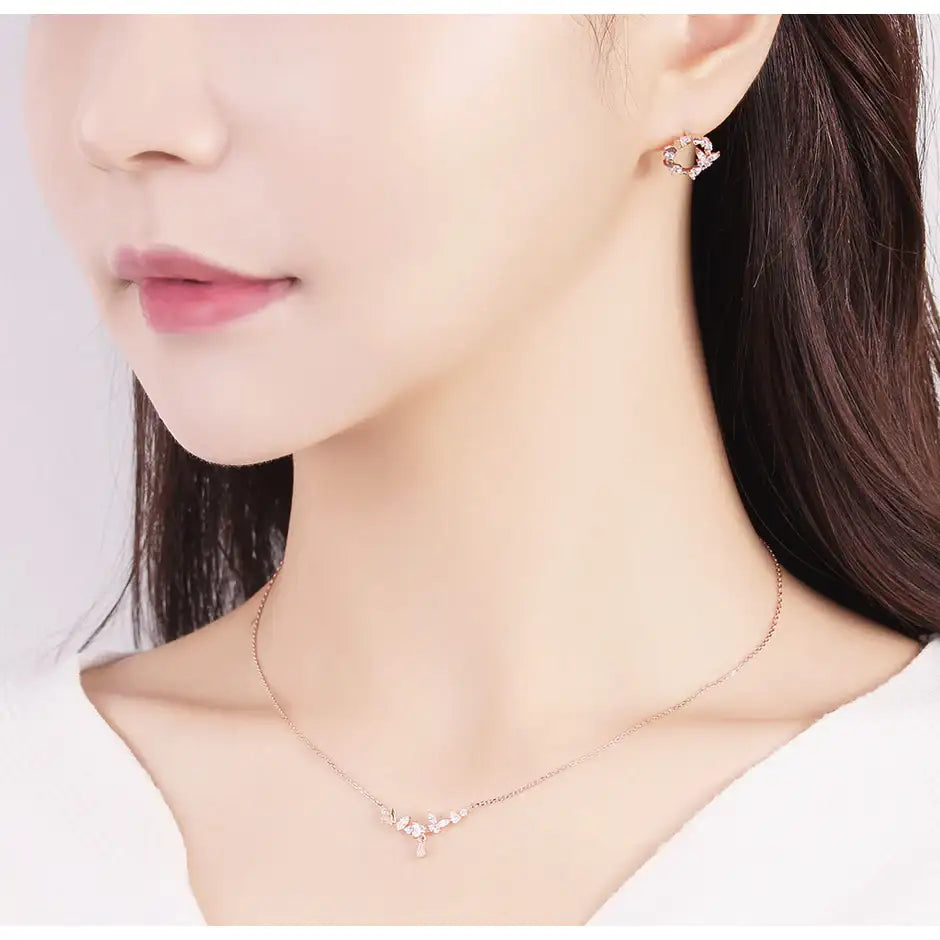 CLUE - Wish Butterfly Silver Earrings - CLUE - Jewelry - Harumio