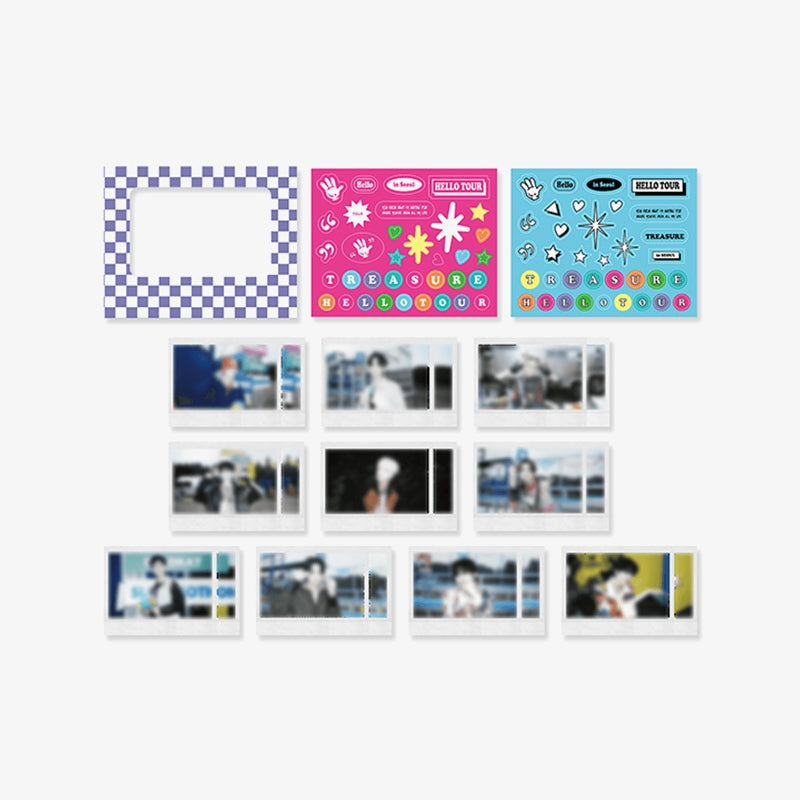TREASURE - HELLO Concert - Polaroid Photo + Sticker Set