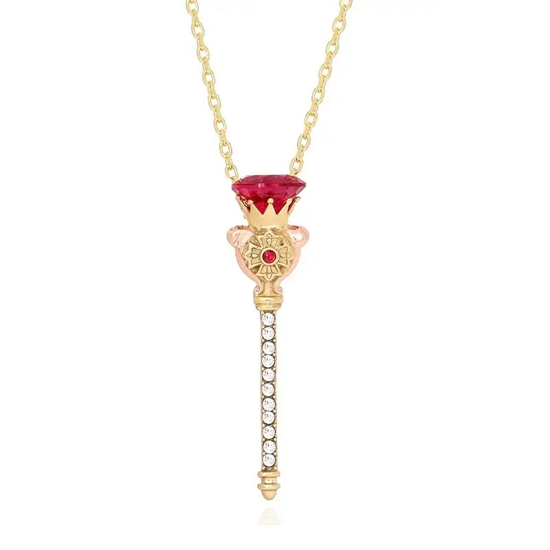 Saint Tail x Clue - Illusion Stick Silver Necklace - CLUE - Jewelry - Harumio
