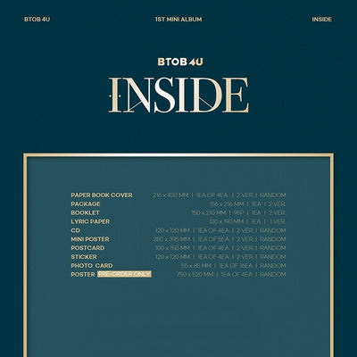 BTOB 4U - Mini Album [INSIDE]