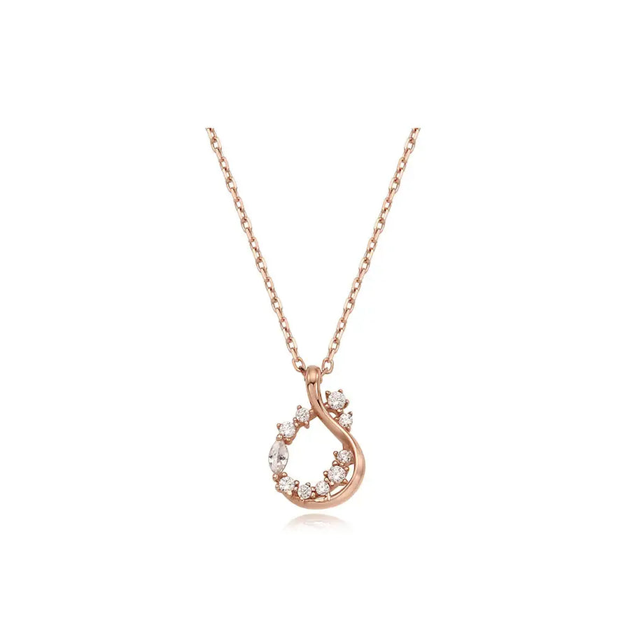 CLUE - Lovely Pure Silver Necklace - CLUE - Jewelry - Harumio