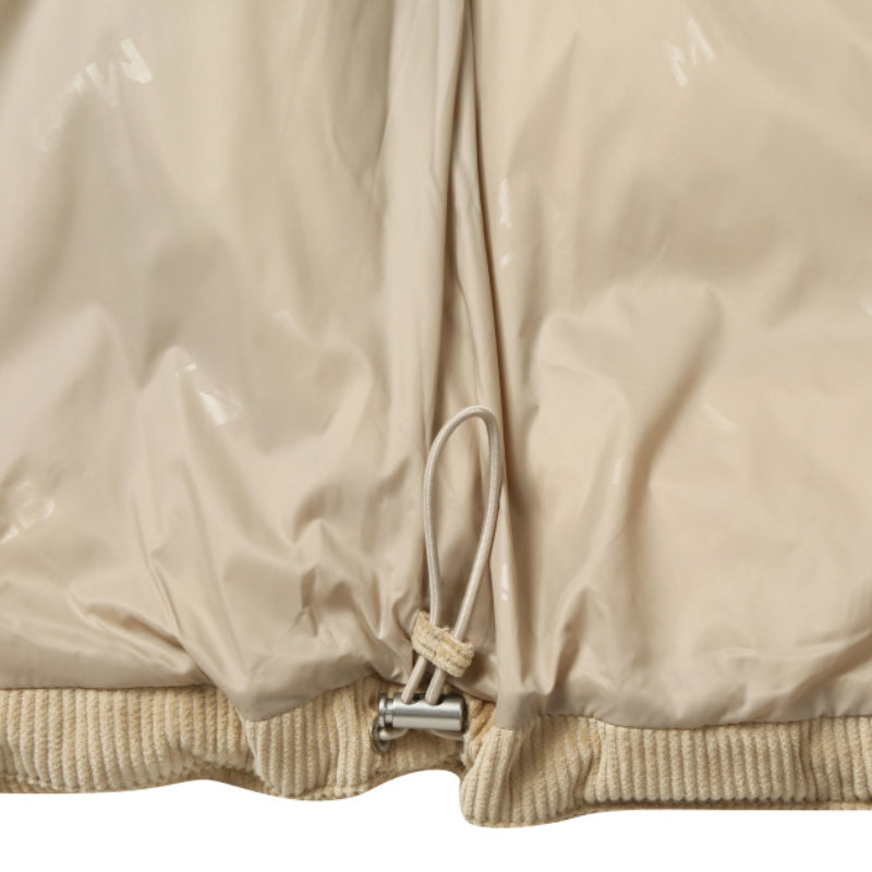 MLBKorea x Dawn - Corduroy Base Short Padded Jacket