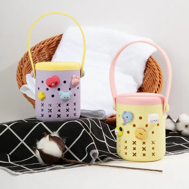 BT21 x Royche - Minini Silica Gel Case - Royche - Silica Gel Case - Harumio