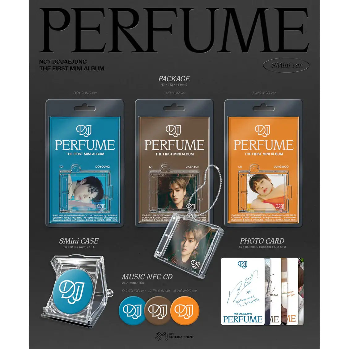 NCT DOJAEJUNG - Perfume : 1st Mini Album (SMini Version) - NCT DOJAEJUNG - Album - Harumio