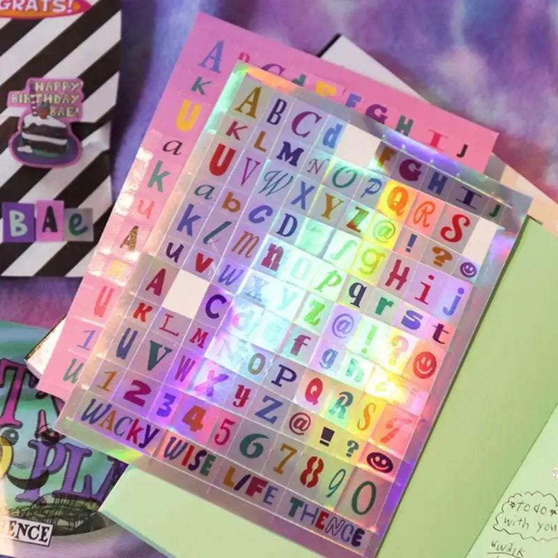 THENCE - Letter Sticker Set Ver.5 - THENCE - Accessories, Stationery - Harumio