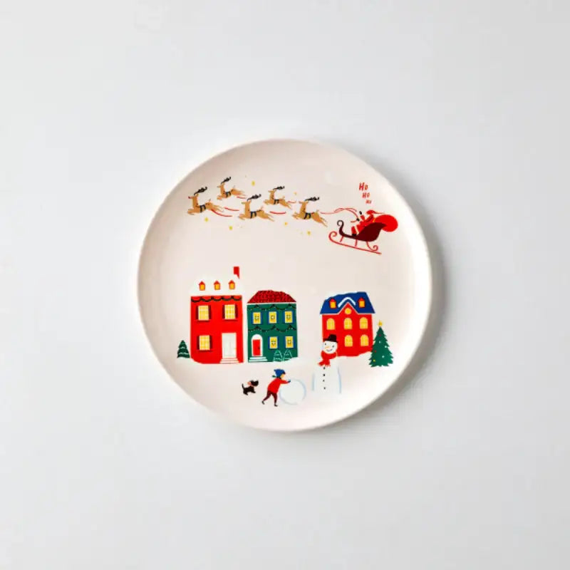 Korean Santa Fairy Village - Round Plate Stand - Modern House - Home & Living - Harumio