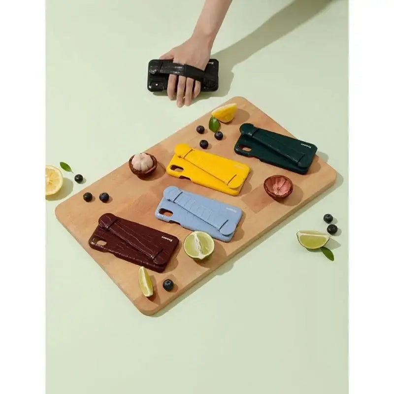 Fennec - Croco Leather Handle Case - FENNEC - Accesories - Harumio
