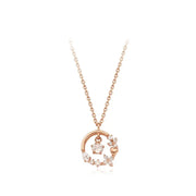 CLUE - Shining Love Silver Necklace - CLUE - Jewelry - Harumio