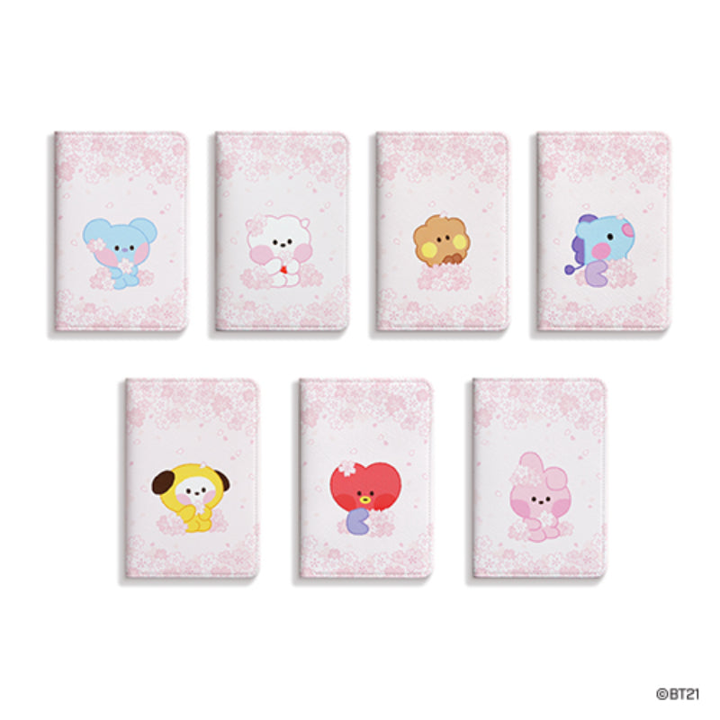 Monopoly x BT21 - Minini Passport Case - Cherry Blossom