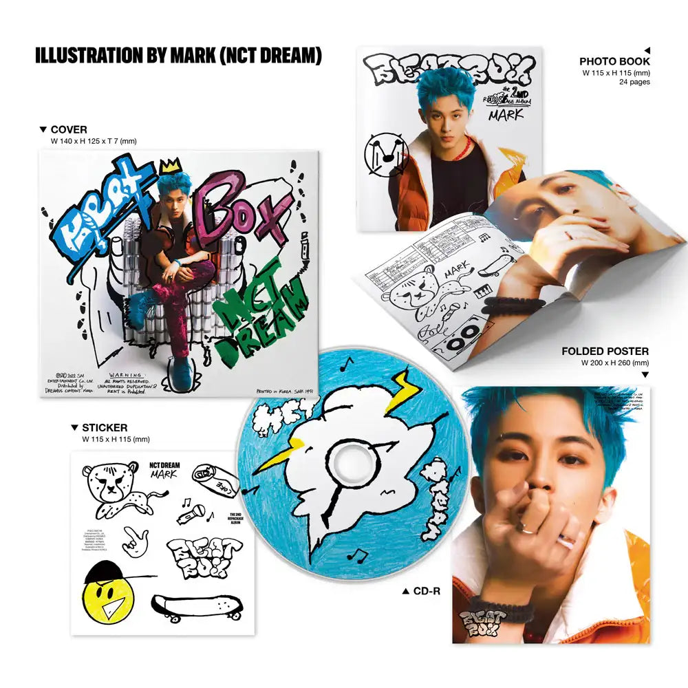 NCT DREAM - 2nd Album Repackage - Beatbox Digipack Version (Random) - NCT DREAM - Album - Harumio