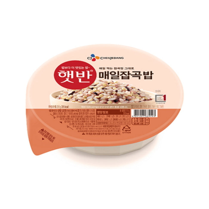 CJ - Instant Cooked Rice - Multigrain (1 box)