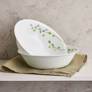 Korean Corel Green Delight - Cold Noodle Bowl 2P Set - Modern House - Bowls - Harumio