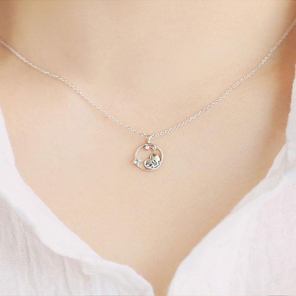 BT21 x OST - Silver Necklace Ver. 2 - Tata