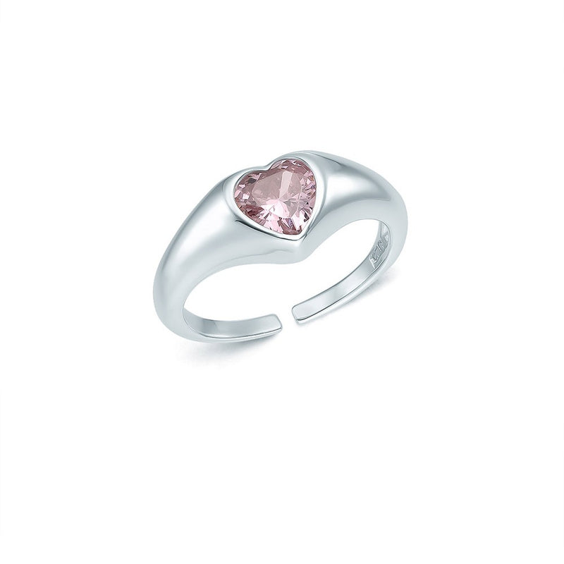OST - Bold Heart Pink Ring