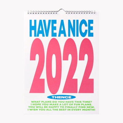 THENCE - 2022 Wall Calendar