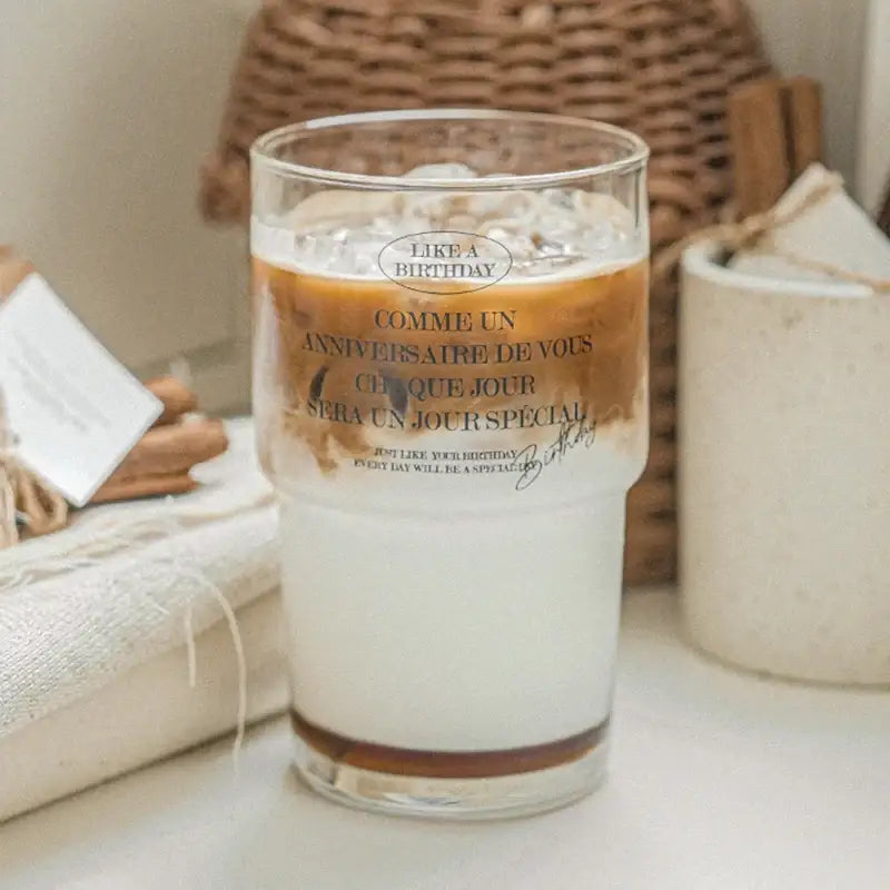 August8th - LIKE A BIRTHDAY Franc Stock Glass - August8th - Home & Living - Harumio
