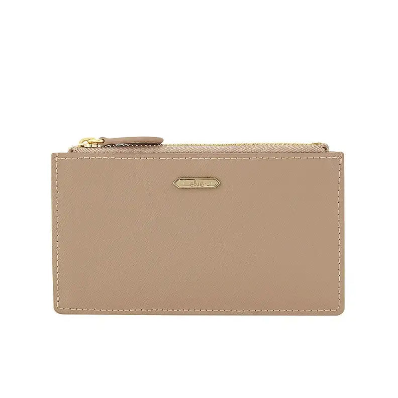 CLUE - Soft Latte Beige Card Holder